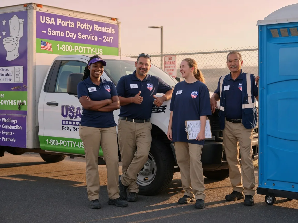 Porta Potty Rental company in Sandy Ridge, NC